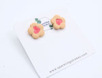 Load image into Gallery viewer, Flower Jam Biscuit Studs – Sweet & Playful