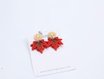 Load image into Gallery viewer, Autumn Maple Glow Dangle Earrings