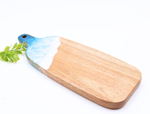 Load image into Gallery viewer, Acacia Wood Resin Slicing Board β Elegant & Handcrafted