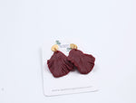 Load image into Gallery viewer, Petal Charm Earrings – Lightweight Floral Dangles
