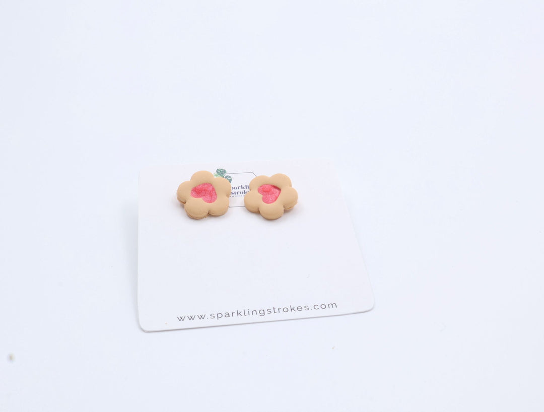Flower Jam Biscuit Studs – Sweet & Playful