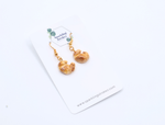 Load image into Gallery viewer, Croissant Dangle Earrings
