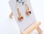 Load image into Gallery viewer, Donut Dangle Earrings – Cute &amp; Playful Treat-Inspired Design
