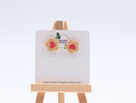 Load image into Gallery viewer, Flower Jam Biscuit Studs – Sweet &amp; Playful
