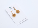 Load image into Gallery viewer, Boule Bread Dangle Earrings
