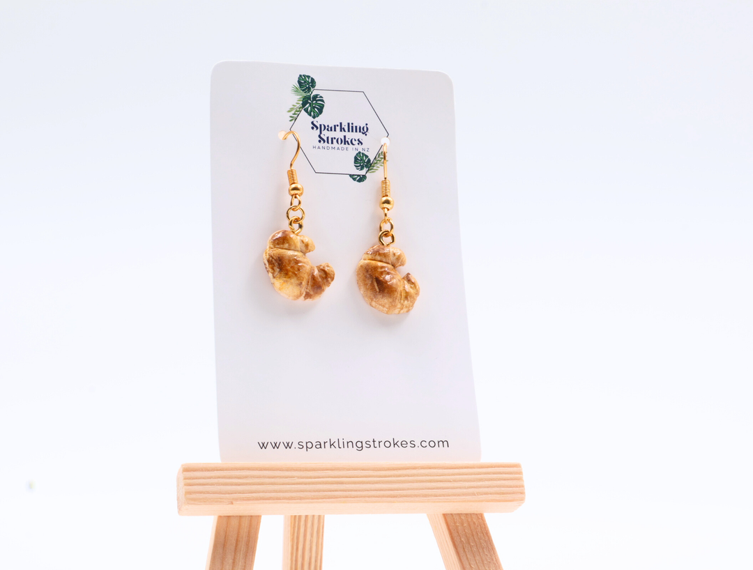 Croissant Dangle Earrings